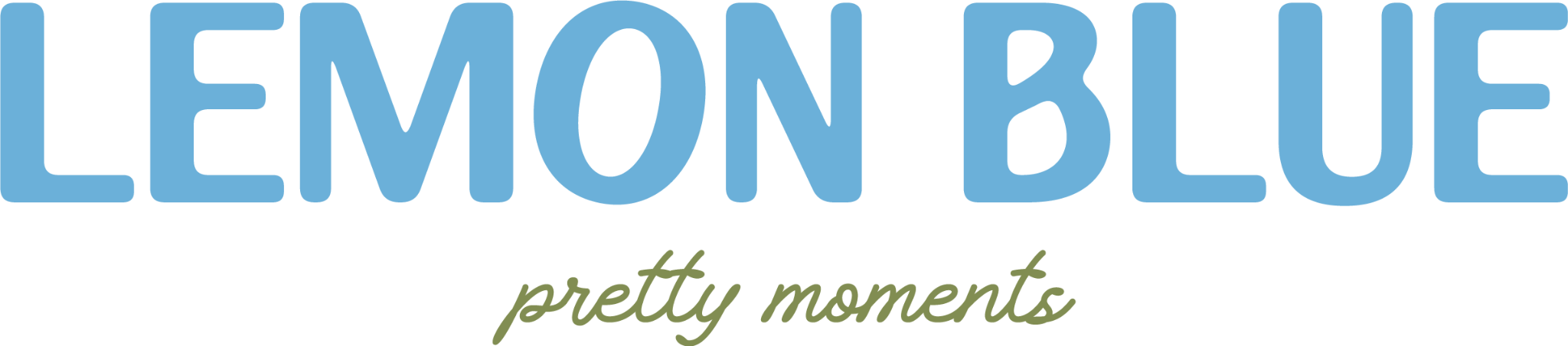 Lemon Blue Pretty Moments